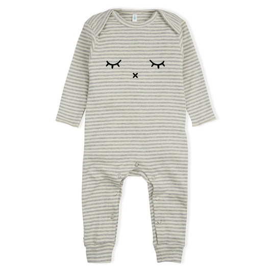 Strampler gestreift SLEEPY
