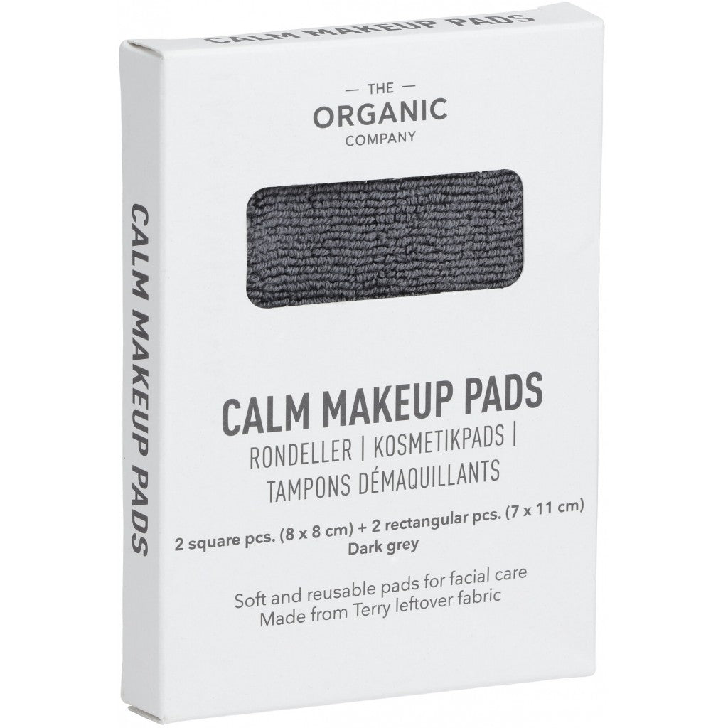 Calm Make-up Pads dark grey