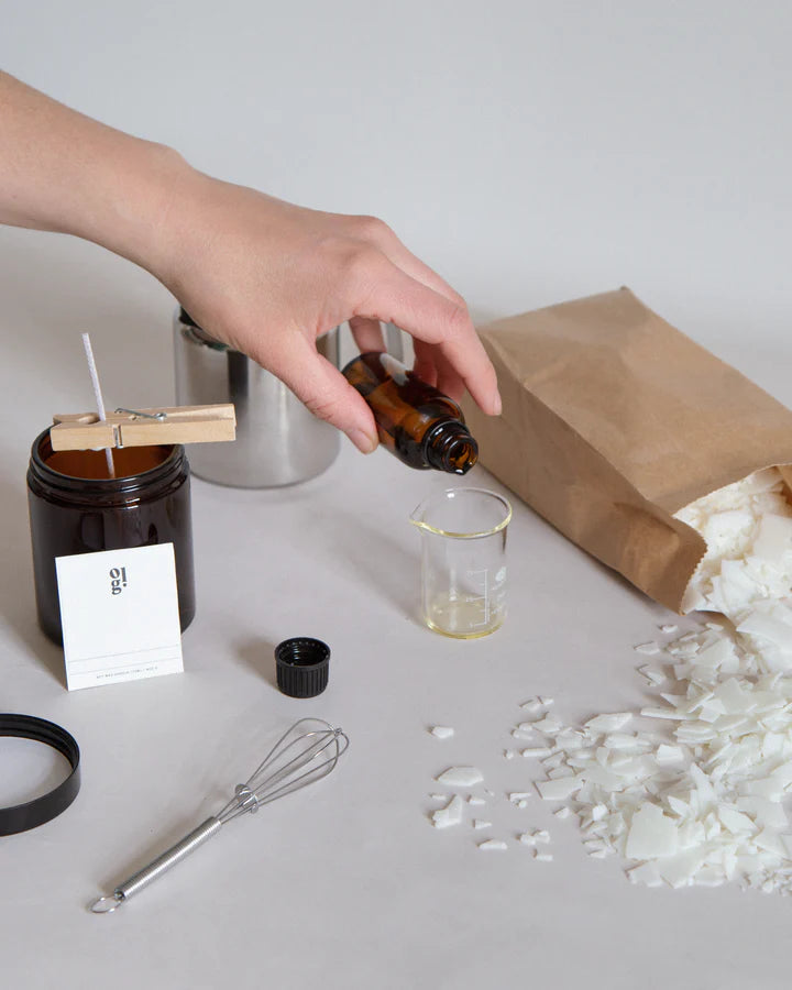 DIY Candle Making Kit - Somewhere Far Away - Coconut, Vanilla & Lime