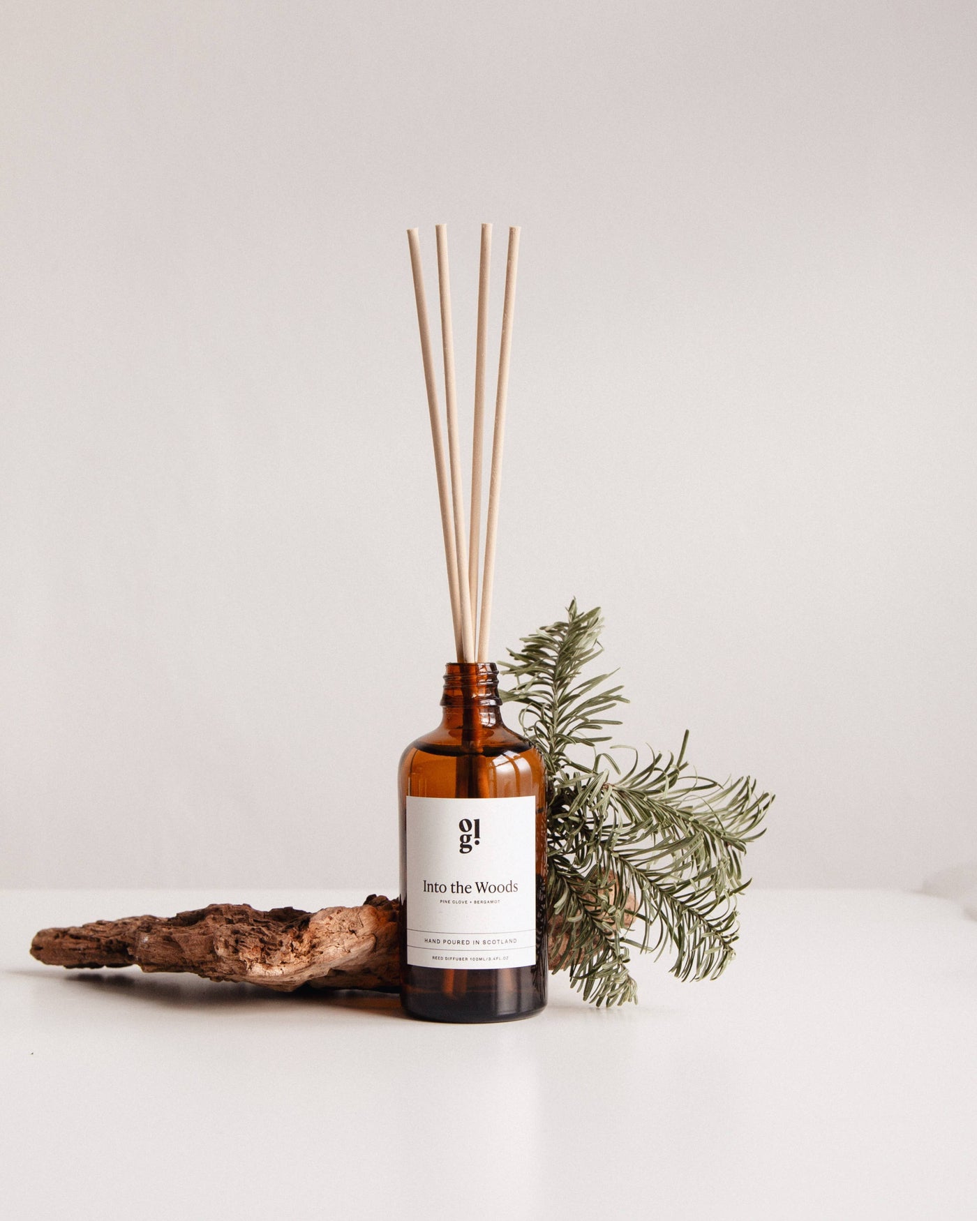Into the Woods - Pine, Clove and Bergamot - 100ml Reed Diffuser